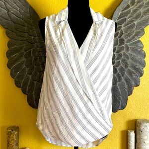 Japna Wrap Front Blouse Top